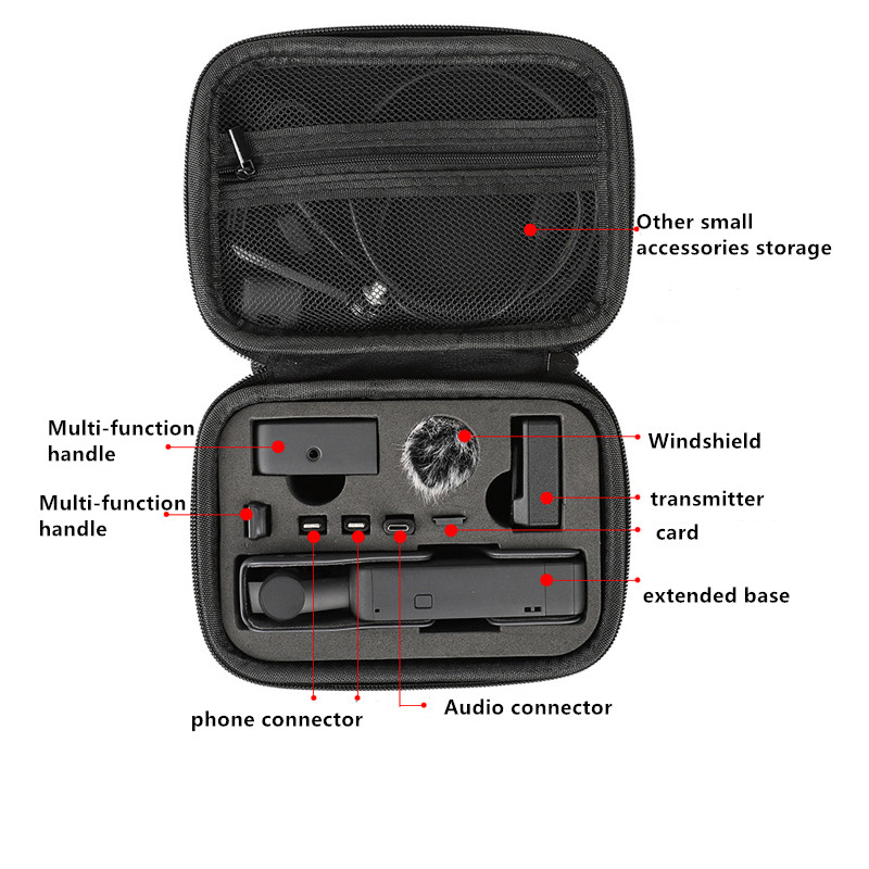 Pocket Camera Portable Case Ha - Drone Gimbal Case ulasan dan harga