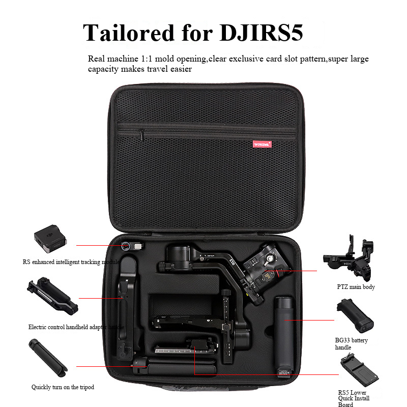 Shoulder Bag For DJI RS 5 Anti - Drone Gimbal Case ulasan dan harga