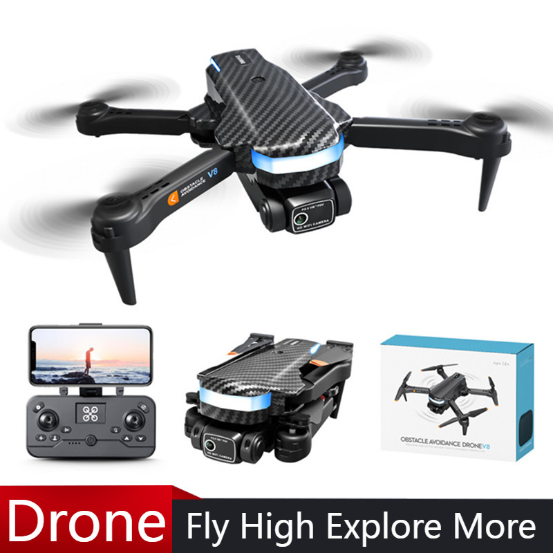 V8 Professional Drone Mini 8K  - Drone Gimbal 2 Axis ulasan dan harga