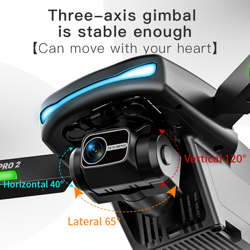 N800 PRO 2 GPS Drone Professio - Drone Gimbal 3 Axis ulasan dan harga